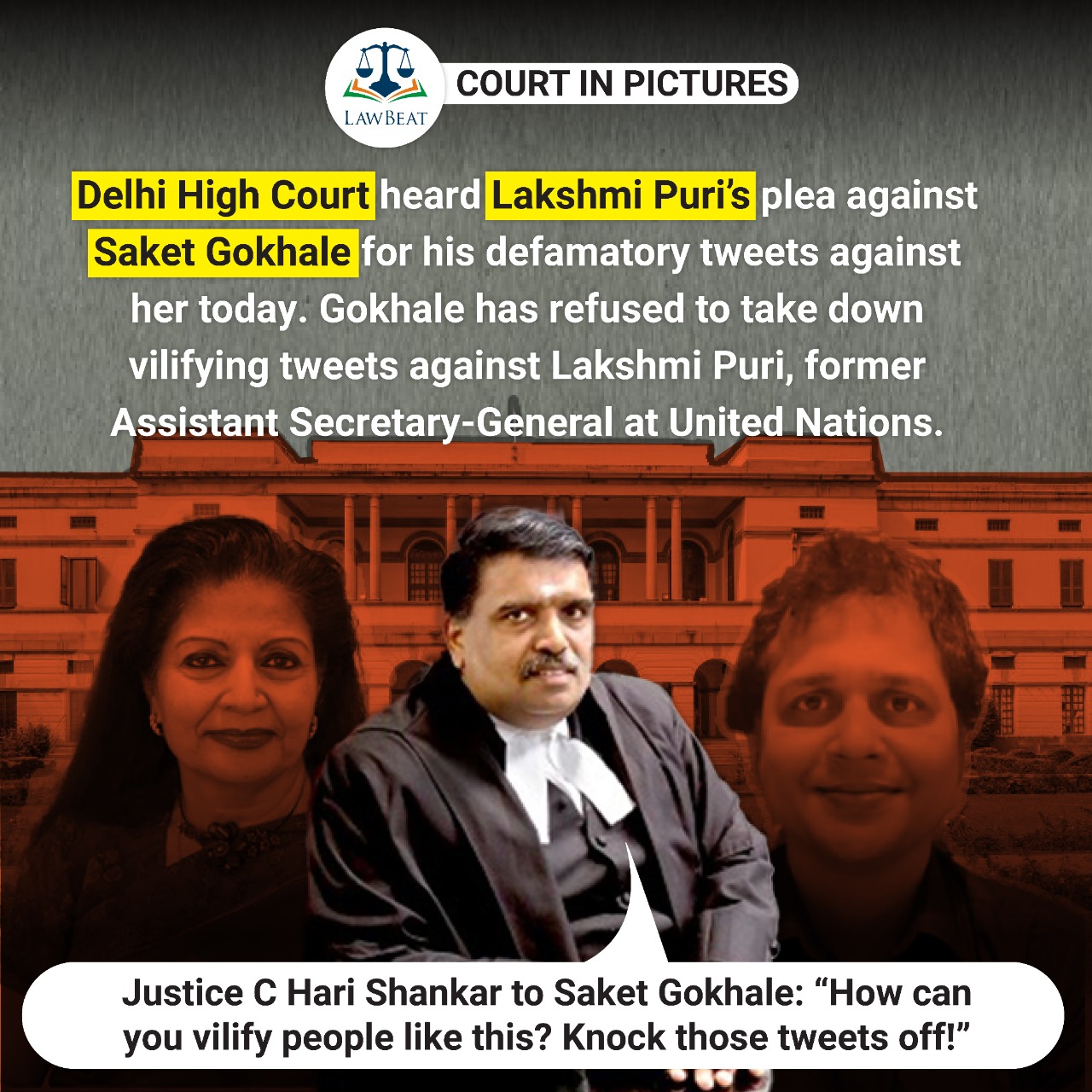 Lakshmi M. Puri Vs. Saket Gokhale